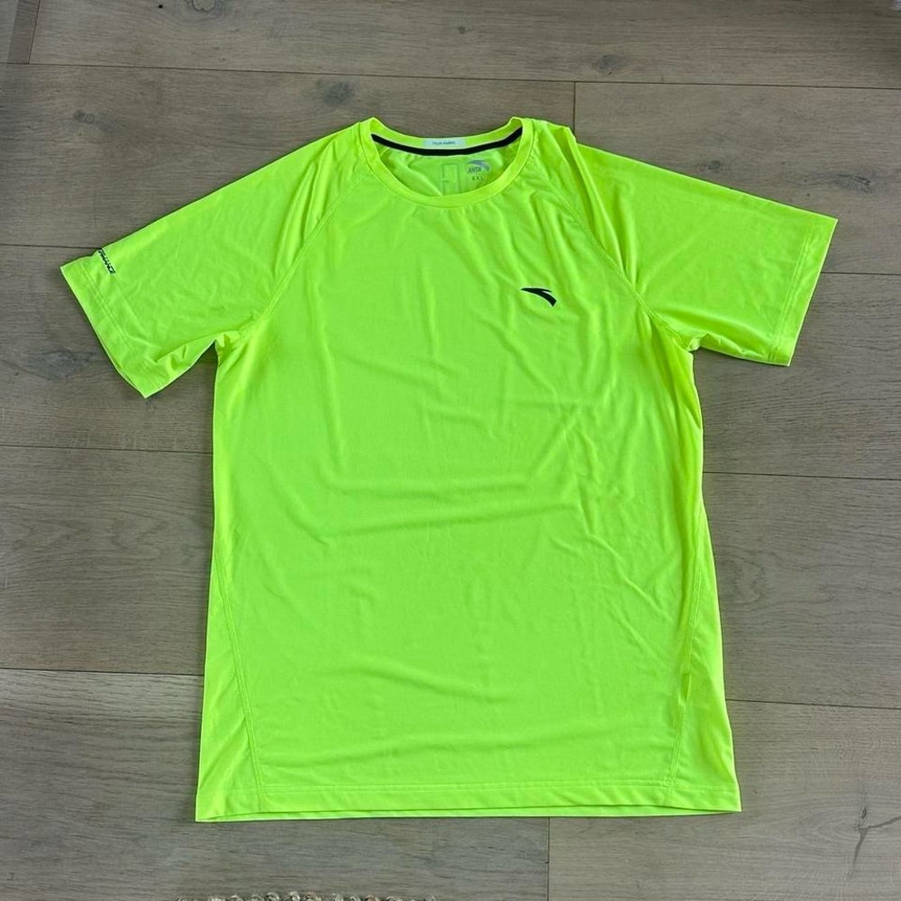 Neon Yellow Athletic T-Shirt